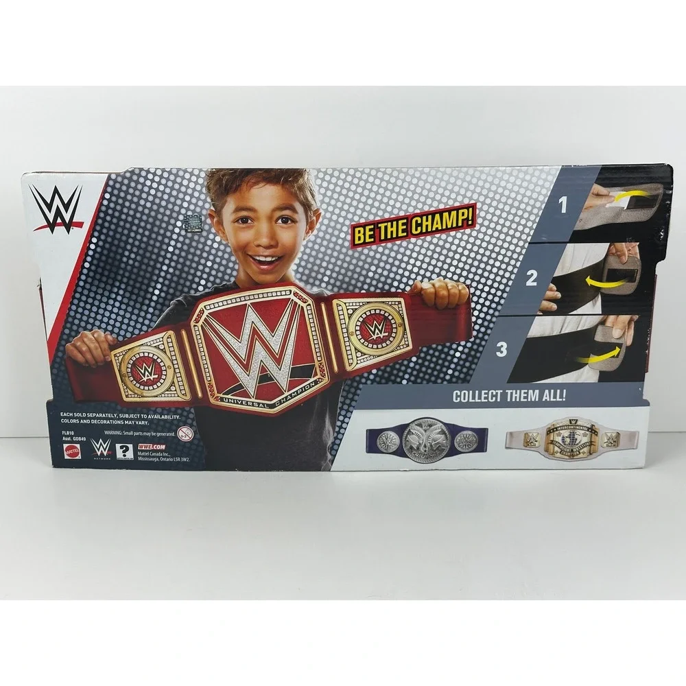 Live Action Mint WWE Universal Championship Red Belt Brand New Rare BU